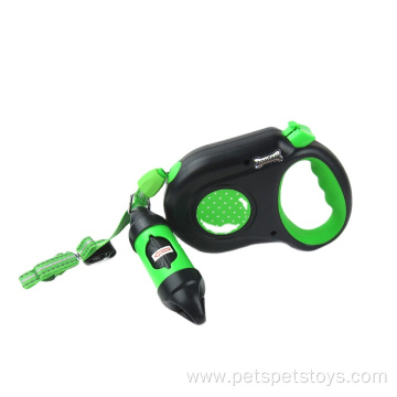 Retractable Dog Leash Dog Waste Bags and Leash